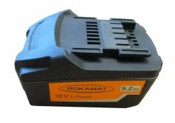 Rokamat 18 Volt 08050 Batterie 18 V 5,2 Ah Li-Ion