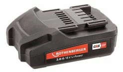 Rothenberger Accessoires 1000001652 RO BP18/2 Batterie 18 Volt 2.0 AH