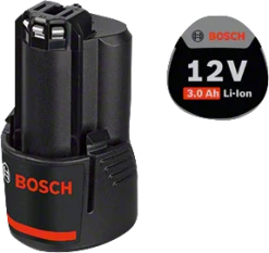 Bosch Bleu Accessoires 12 Volt 1600A00X79 Batterie GBA 12V 3.0Ah