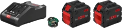 Bosch Bleu Accessoires 18 Volt 1600A016GY Pack 2 Batteries ProCORE 18V 12.0Ah + Chargeur + GAL 18V-160C
