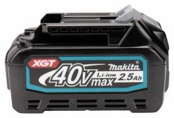 Makita Accessoires 40 Volt 191B36-3 Batterie BL4025 XGT 40V Max 2.5Ah Li-Ion