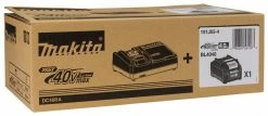 Makita Accessoires 40 Volt 191J65-4 Kit De Démarrage XGT DC40RA Chargeur 1 X Batterie BL4040 40V Max 4.0Ah -Lot de batterie Soldes 191j65 4 kit de demarrage xgt dc40ra chargeur 1 x batterie bl4040 40v max 4 0ah 2