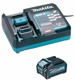 Makita Accessoires 40 Volt 191J65-4 Kit De Démarrage XGT DC40RA Chargeur 1 X Batterie BL4040 40V Max 4.0Ah