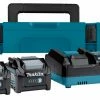 Makita Accessoires 40 Volt 191J97-1 Kit De Démarrage XGT DC40RA Chargeur 2 X Batterie BL4040 40V Max 4.0Ah Dans MBox