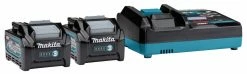 Makita Accessoires 40 Volt 191J97-1 Kit De Démarrage XGT DC40RA Chargeur 2 X Batterie BL4040 40V Max 4.0Ah Dans MBox -Lot de batterie Soldes 191j97 1 kit de demarrage xgt dc40ra chargeur 2 x batterie bl4040 40v max 4 0ah dans mbox 2