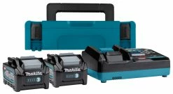 Makita Accessoires 40 Volt 191J97-1 Kit De Démarrage XGT DC40RA Chargeur 2 X Batterie BL4040 40V Max 4.0Ah Dans MBox