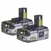 Ryobi Accessoires 5133003591 RB18LL30 Duopack Batterie 18 Volt 3.0 AH Li-ion