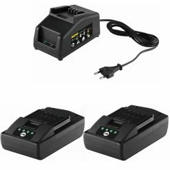 Rems 21,6 Volt 571590 Power-Pack 22V 1,5Ah Li-Ion 2 X Batterie + Chargeur