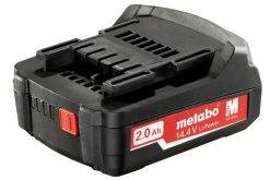 Metabo Accessoires 14,4 Volt 625595000 Pack Batterie 14,4 V 2,0 Ah, Li-Power