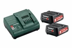 Metabo Accessoires 12 Volt 685300000 Kit De Base - 2 X 12V 2.0Ah Li-Ion Batterie + Chargeur SC30