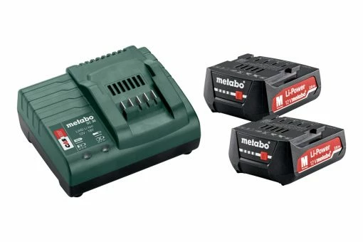 Metabo Accessoires 12 Volt 685300000 Kit De Base - 2 X 12V 2.0Ah Li-Ion Batterie + Chargeur SC30 -Lot de batterie Soldes 685300000 kit de base 2 x 12v 2 0ah li ion batterie chargeur sc30