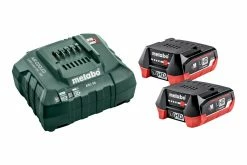 Metabo Accessoires 12 Volt 685301000 Set De Base - 2 X Batterie 12V 4.0Ah Li-Power + Chargeur ASC55