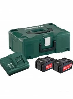 Metabo Accessoires 18 Volt Basis-Sets Sets De Base De Batteries Avec Chargeur 685064000