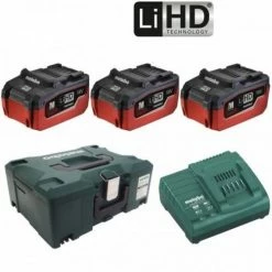 Metabo Accessoires 18 Volt Basis-Sets Sets De Base De Batteries Avec Chargeur 685069000