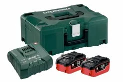 Metabo Accessoires 18 Volt Basis-Sets Sets De Base De Batteries Avec Chargeur 685077000