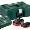 Metabo Accessoires 18 Volt Basis-Sets Sets De Base De Batteries Avec Chargeur 685103000