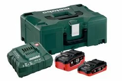 Metabo Accessoires 18 Volt Basis-Sets Sets De Base De Batteries Avec Chargeur 685103000