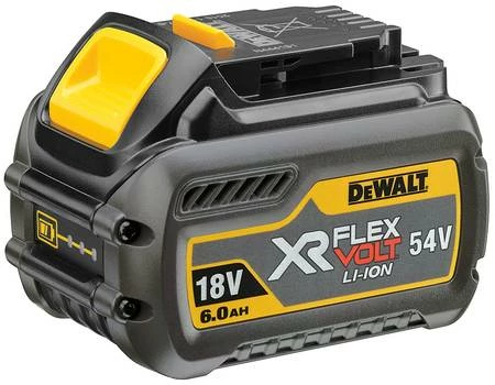 DeWalt Accessoires 54 Volt DCB118T2-QW Pack 2 Batteries XR FLEXVOLT 18V/54V 6Ah/2Ah Li-Ion + Chargeur Rapide 1 DeWalt Accessoires 54 Volt DCB118T2-QW Pack 2 Batteries XR FLEXVOLT 18V/54V 6Ah/2Ah Li-Ion + Chargeur Rapide