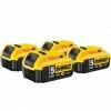 DeWalt Accessoires DCB184 4-pack - 4 X Batterie 18 Volt 5.0Ah Li-Ion