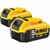 DeWalt Accessoires DCB184 Duopack - 2 X Batterie 18 Volt 5.0Ah Li-Ion
