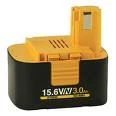 Panasonic Accessoires 15,6 Volt EY9230B Batterie 15.6 Volt 3.0 Ah Ni-MH