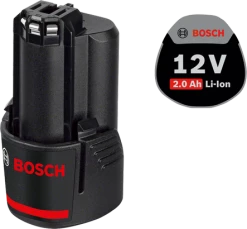 Bosch Bleu Accessoires 12 Volt GBA 12 V 2.0 Ah Professional