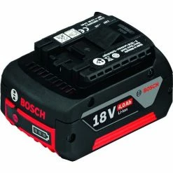 Bosch Bleu Accessoires GBA 18V 4.0 Ah M-C Batterie 18 Volt 4.0 AH Li-ion