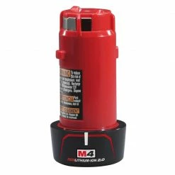 Milwaukee Accessoires 4,0 Volt M4™ Batterie Red Lithium 2.0 Ah M4 B2