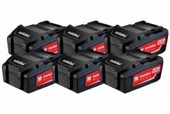 Metabo Accessoires 18 Volt Pack Batterie 6 X 18V 4.0 Ah LI-Power 625151000