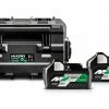 HIKOKI Accessoires 36 Volt UC18YTSLWA2 BoosterPack - 2 X BSL36A18 Batterie Multivolt 36V 2.5Ah/ 18V 5.0Ah Li-Ion + Multiload UC18YTSL