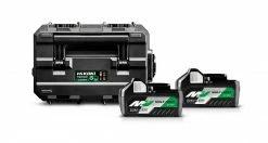 HIKOKI Accessoires 36 Volt UC18YTSLWA2 BoosterPack - 2 X BSL36A18 Batterie Multivolt 36V 2.5Ah/ 18V 5.0Ah Li-Ion + Multiload UC18YTSL